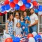 60pcs Red, White & Blue Balloons – 12” Patriotic Latex Balloons with Confetti for 4th of July, Independence Day, Memorial Day & Party Decorations
